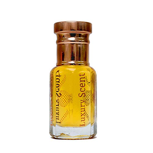 Aceite de perfume de arena dorada, 6 ml, fragancia de almizcle de vainilla de lujo, fragancia de attar unisex de calidad prémium que dura mucho tiempo