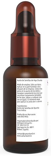 Aceite de Semillas de Higo Chumbo Orgánico 10 ml - El Tratamiento Anti-envejecimiento Original de Marruecos