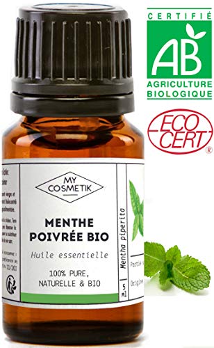 Aceite esencial de menta piperita orgánico - MyCosmetik - 10 ml