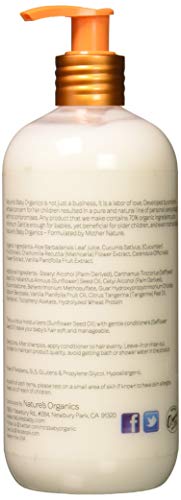 Acondicionador y desenredador orgánico para bebé de Nature's Bebé, percha de vainilla, 473 ml, bebés, niños y adultos. Natural, hidratante, suave, rico, hipoalergénico, sin productos químicos sintéticos, parabenos, SLS, pegamentos.