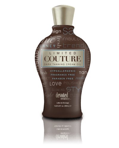 Activador Bronceado Hidratante profesional Centro estetico solarium de Devoted Creations Limited Couture Bote de 360 ml DC Line apto alle Pelli sensibles hipoalergénica sin perfume