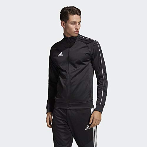 adidas Core18 PES Jkt Chaqueta de Deporte, Hombre, Negro (Black/White), M