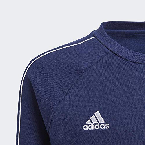 Adidas CORE18 SW Top Y Sudadera, Unisex Niños, Azul (Azul/Blanco), 910Y