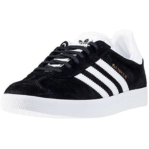 adidas Gazelle, Zapatillas de deporte Unisex Adulto, Varios colores (Core Black/White/Gold Metalic), 44 2/3 EU