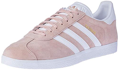 adidas Gazelle, Zapatillas de deporte Unisex Adulto, Varios colores (Vapour Pink/White/Gold Metalic), 38 2/3 EU