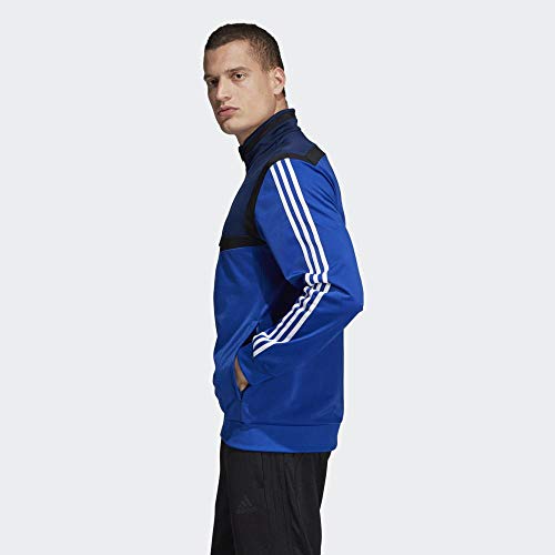 Adidas Tiro 19 Polyester Jacke Chaqueta Deportiva, Hombre, Bold Blue/White, S