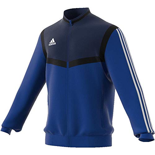 Adidas Tiro 19 Polyester Jacke Chaqueta Deportiva, Hombre, Bold Blue/White, S