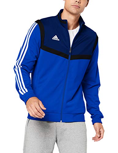 Adidas Tiro 19 Polyester Jacke Chaqueta Deportiva, Hombre, Bold Blue/White, S