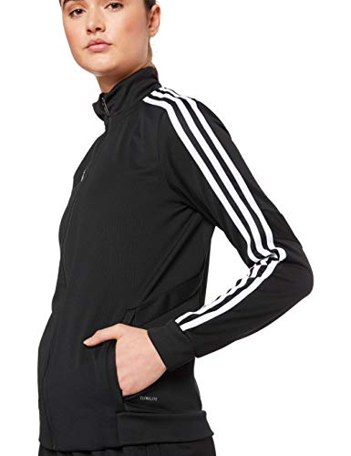 adidas TIRO19 TR JKTW Chaqueta de Deporte, Mujer, Black/Black/White, S