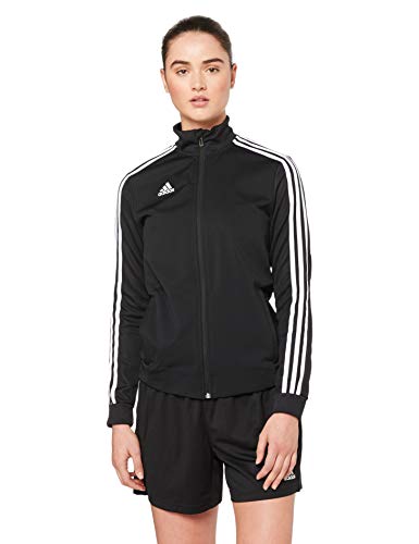 adidas TIRO19 TR JKTW Chaqueta de Deporte, Mujer, Black/Black/White, S