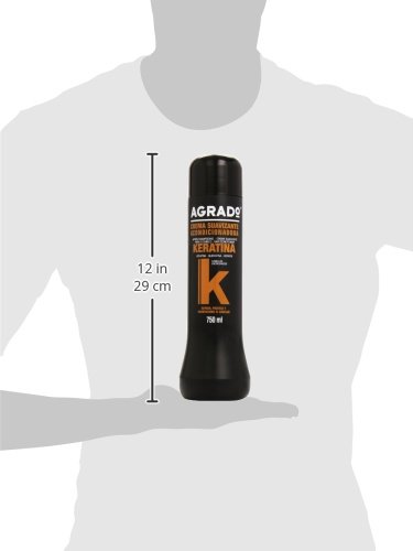 Agrado Crema Suavizante con Keratina Acondicionador - 750 ml