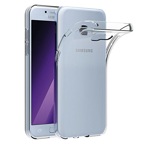 AICEK Funda Samsung Galaxy A5 2017, Samsung Galaxy A5 2017 A520F Funda Transparente Gel Silicona Galaxy A5 2017 Carcasa para Samsung Galaxy A5 2017 5.2