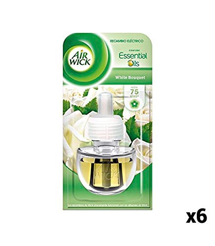 Airwick Amb Airwick Elect Rec White Bouquet 6 Unidades 200 ml