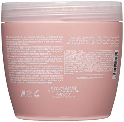 Alfaparf Mascarilla Hidratante y Rejuvenecedora para el cabello - 500 ml