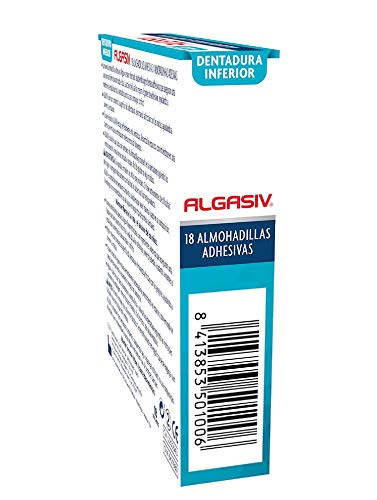 ALGASIV almohadillas dental inferior caja 18 uds