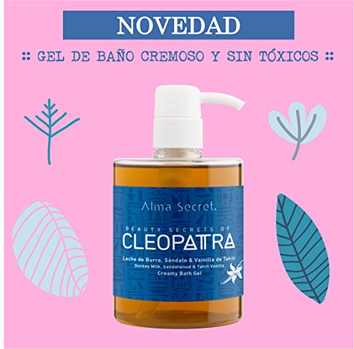 Alma Secret CLEOPATRA Gel de Baño con Leche de Burra, Sándalo