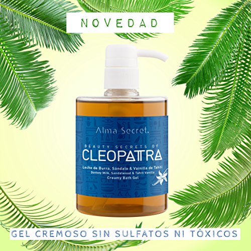 Alma Secret CLEOPATRA Gel de Baño con Leche de Burra, Sándalo