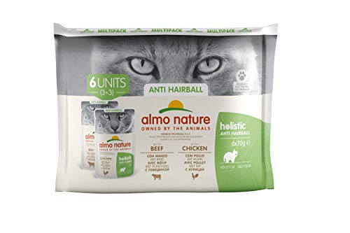 Almo Nature - Mochila multifunción para Gatos (6 x 70 g)