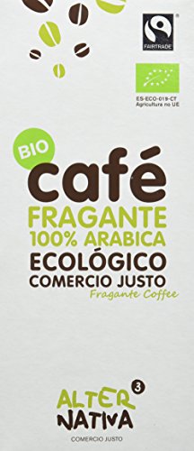 AlterNativa3 Café Fragante Molido Bio - Paquete de 6 x 250 gr - Total: 1500 gr