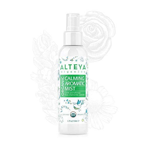 Alteya Organic Bruma Calmante para Bebé 110 ml – USDA Certificado Puro Bio Producto Natural Relajante