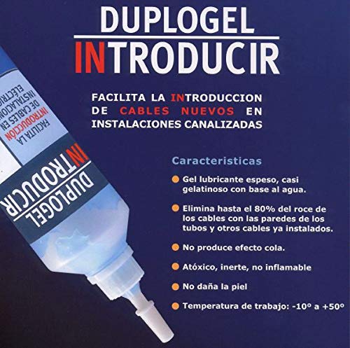 Anguila 46015000 Duplogel introducir, Azul 500cc