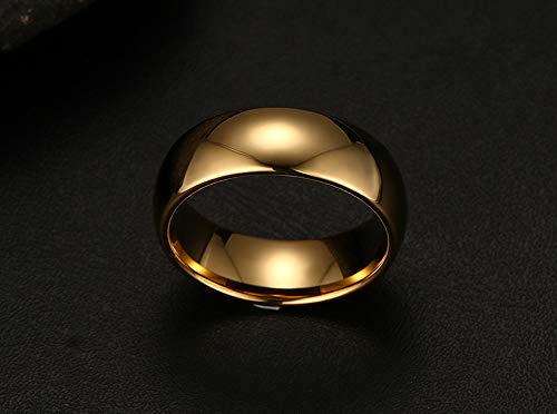 Anillo Coreano de Acero de tungsteno para Hombre, Simple Anillo Original de Navidad, Halloween, 123, Color, 6