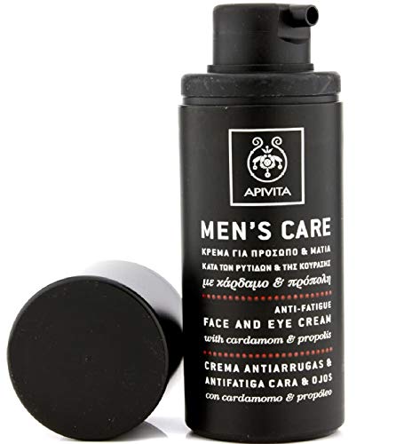 Apivita Men's Care Cr Antiarrugas Cara y Ojos con Cardamomo & Propóleo,50ml