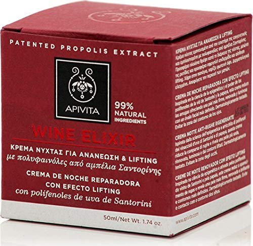 Apivita Wine Elixir Anti-Wrinkle & Firming Night Cream 50ml