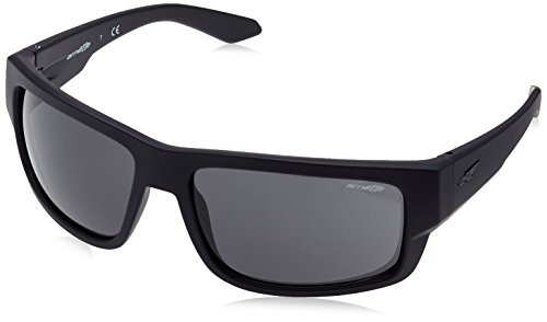 Arnette Grifter Gafas de Sol, Fuzzy Black, 62 para Hombre