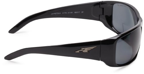 Arnette La Pistola gafas de sol, Black, 65 para Hombre