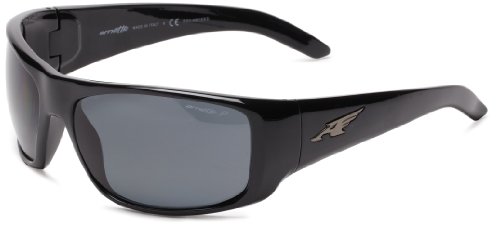 Arnette La Pistola gafas de sol, Black, 65 para Hombre