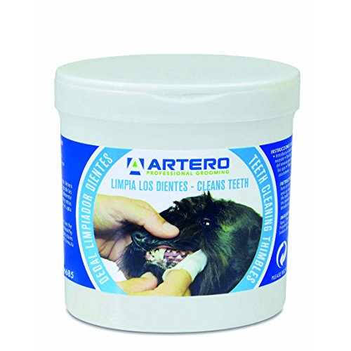 Artero Dedales Limpiadores para los dientes de perros y gatos