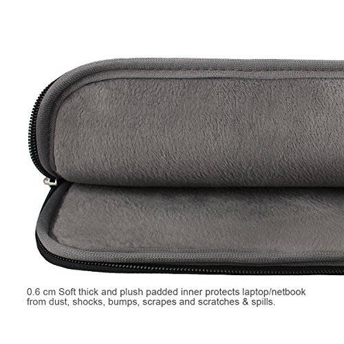 Arvok 13-13.3 Pulgadas Funda para Portátiles/Maletín Funda Bandolera para MacBook Pro Retina/MacBook Air/Protectora Funda Bolso para Acer/ASUS/DELL/Lenovo/HP/Samsung (Negro)