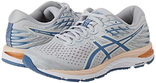 Asics Gel-Cumulus 21, Road Running Shoe para Mujer, Sombra Polar/Hilo Gris, 36 EU