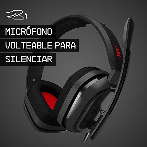 ASTRO Gaming A10 Auriculares alámbricos, ligeros y resistentes, ASTRO Audio, Dolby ATMOS, clavija de 3.5 mm, para Xbox Series X|S, Xbox One, PS5, PS4, Switch, PC, Mac, móvil, Color Negro/Azul