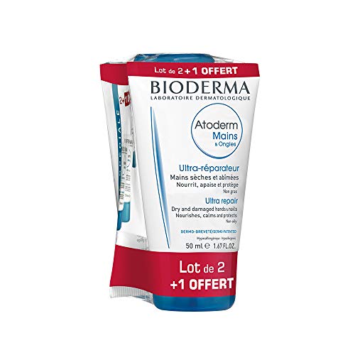 Atoderm Mains lot de 3 x 50ml Bioderma