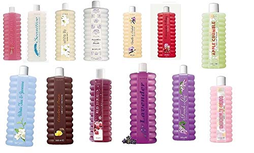 Avon - Baño de burbujas (4 unidades, 500 ml), varios aromas