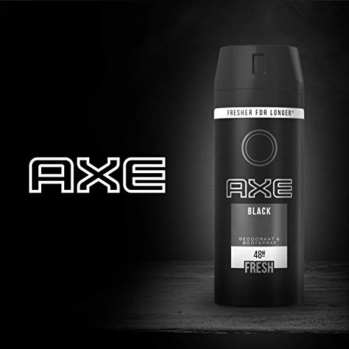 AXE Black - Desodorante Bodyspray para hombre, 48 horas de protección, 150 ml, pack de 3