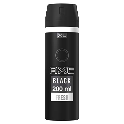 AXE Black - Desodorante Bodyspray para hombre, 48 horas de protección, 200 ml