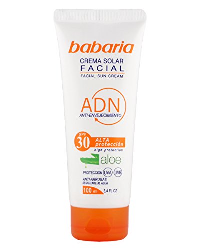 Babaria - ADN Anti-envejecimiento - Crema solar facial SPF30-100 ml