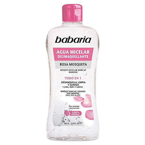 Babaria Agua Micelar Babaria 400 Ml Rosa Mosqu 3 Unidades 400 ml