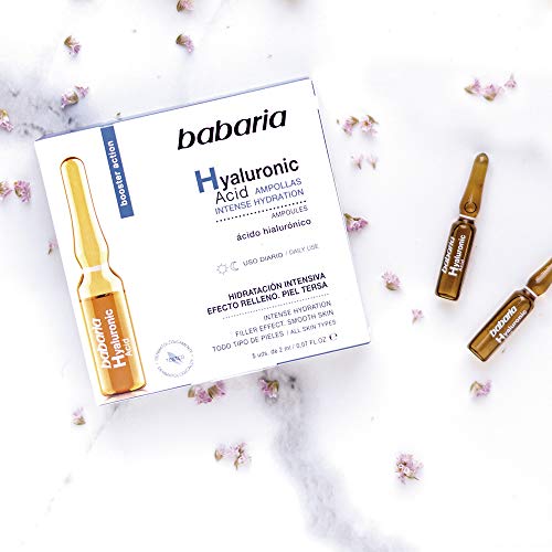 Babaria Ampollas Facial Babaria Ac Hialuronico, 5 Unidades 2 ml