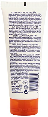 Babaria - Crema solar facial - Anti-envejecimiento SPF50+ - 75 ml (8410412029889)