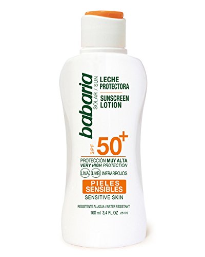 Babaria Leche Protector Solar Pieles Sensibles SPF50+ - 100 ml