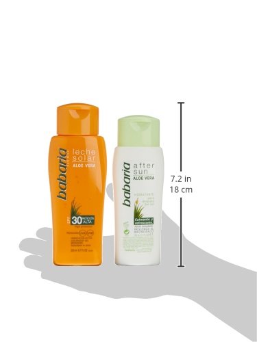 Babaria leche solar aloe vera spf30 200ml + after sun 150ml