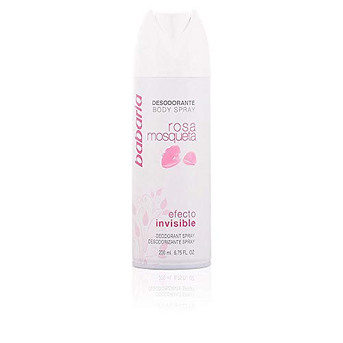 Babaria Rosa Mosqueta Efecto Invisible Deo Desodorante - 200 ml