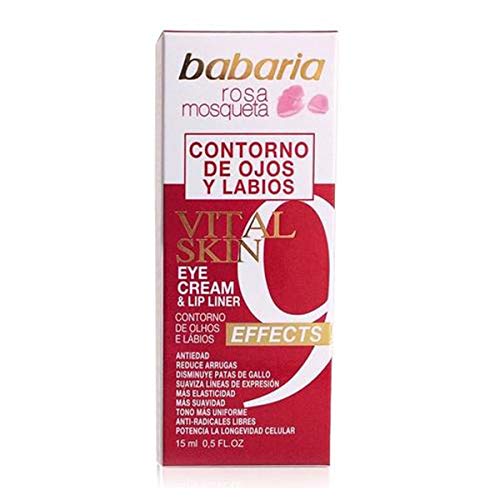 BABARIA ROSA MOSQUETA VITAL SKIN EYE CREAM 15ML