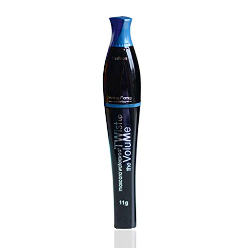 Babysbreath17 Mujeres Niñas Maquillaje Colorido 3D Curling Mascara de Ojos Secado rápido de pestañas de extensión Cosméticos Azul