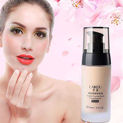 BB Cream Foundation Bare Makeup Concealer Light/Medium Skintones para la crema hidratante facial Cover Up Skin Flaw Isolation Dust UV(3#)