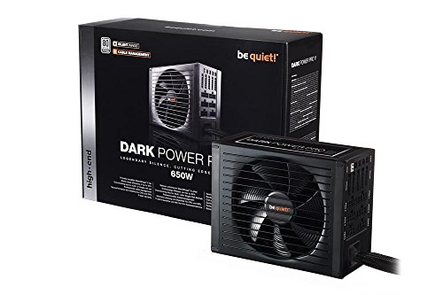 be Quiet! Dark Power Pro 11 650W ATX Negro Unidad de - Fuente de Alimentación (650 W, 100-240, 720 W, 50/60, 5Vsb,+12V1,12V,+12V2,+3.3V,+12V3,+12V4,+5V, Activo)